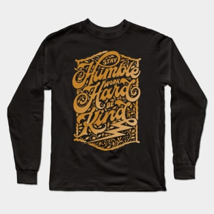 Humility Long Sleeve T-Shirt